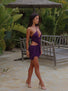 LEXI MINI DRESS PURPLE Mini Dress 