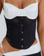 LIBBY CORSET TOP BLACK Corset 