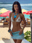LIILA MINI SKIRT BLUE Mini Skirt 
