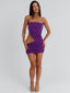 LILLIANNA MINI DRESS PURPLE Mini Dress 