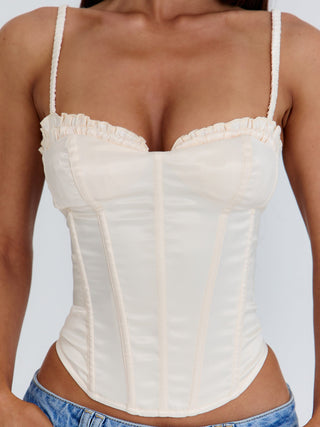 LINDA CORSET TOP IVORY Corset 