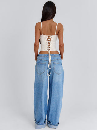 LINDA CORSET TOP IVORY Corset 
