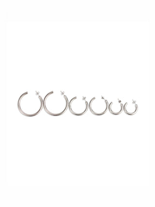 LIOR 3 PAIR EARRING SET SILVER Earrings 