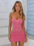 LOCKI MINI DRESS HOT PINK Mini Dress 