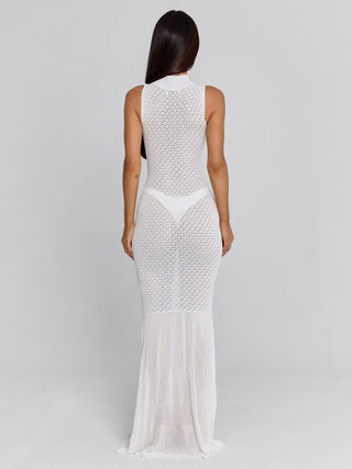 Women's Loriel Maxi Dress White in Size S/M by Outcast