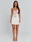 LOVETA MINI DRESS IVORY Mini Dress 
