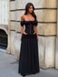 LUBELA MAXI SKIRT BLACK Maxi Skirt 