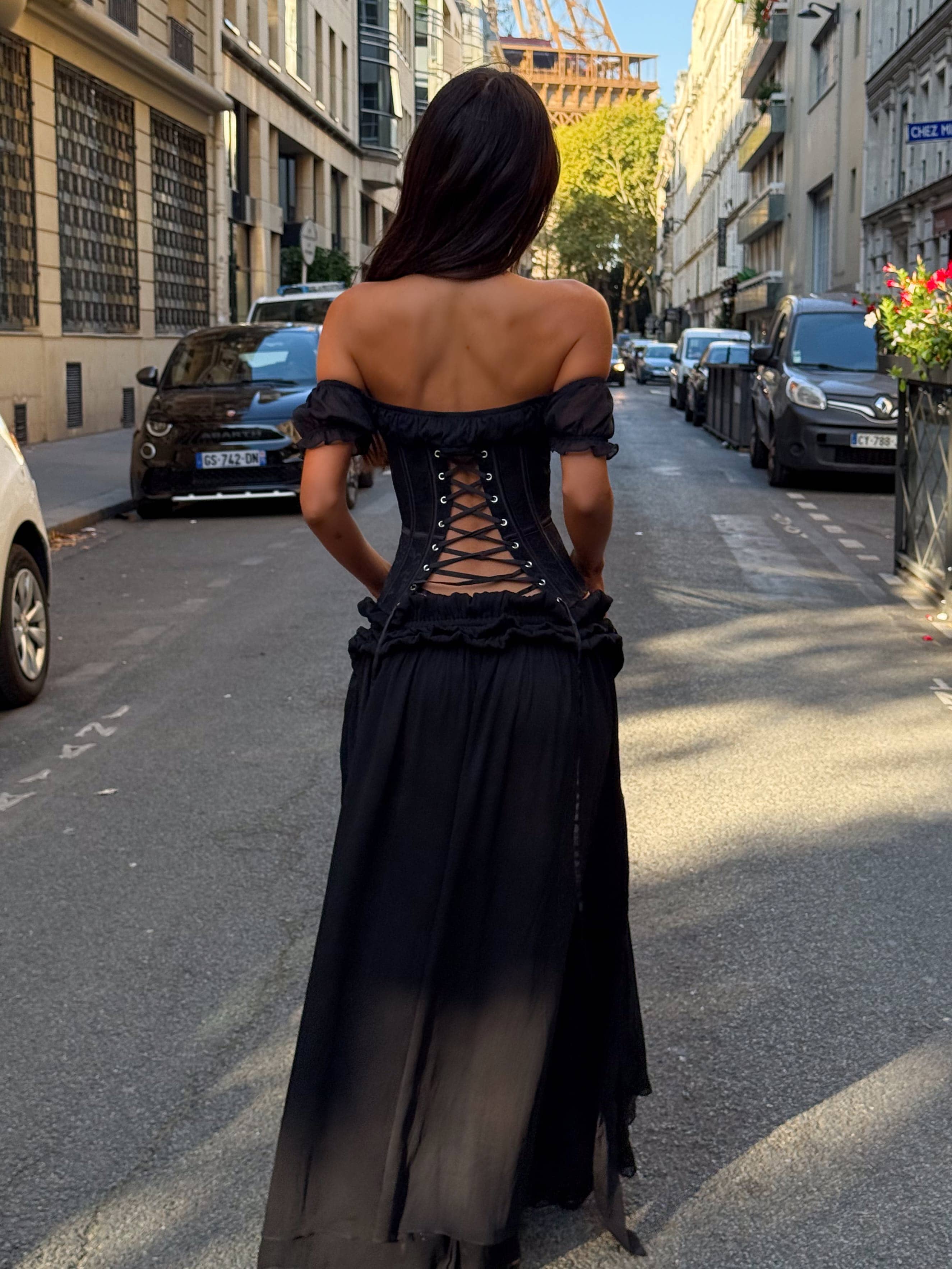 Lubela Maxi Skirt Black | Outcast US – Outcast USA