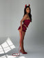 LUCINE SHORTS DEEP RED Shorts 