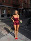 LUCINE SHORTS DEEP RED Shorts 