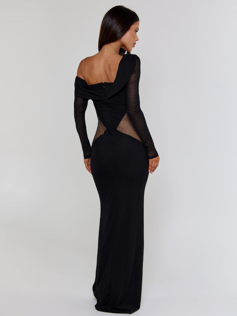 LUMINA MAXI DRESS BLACK Maxi Dress 