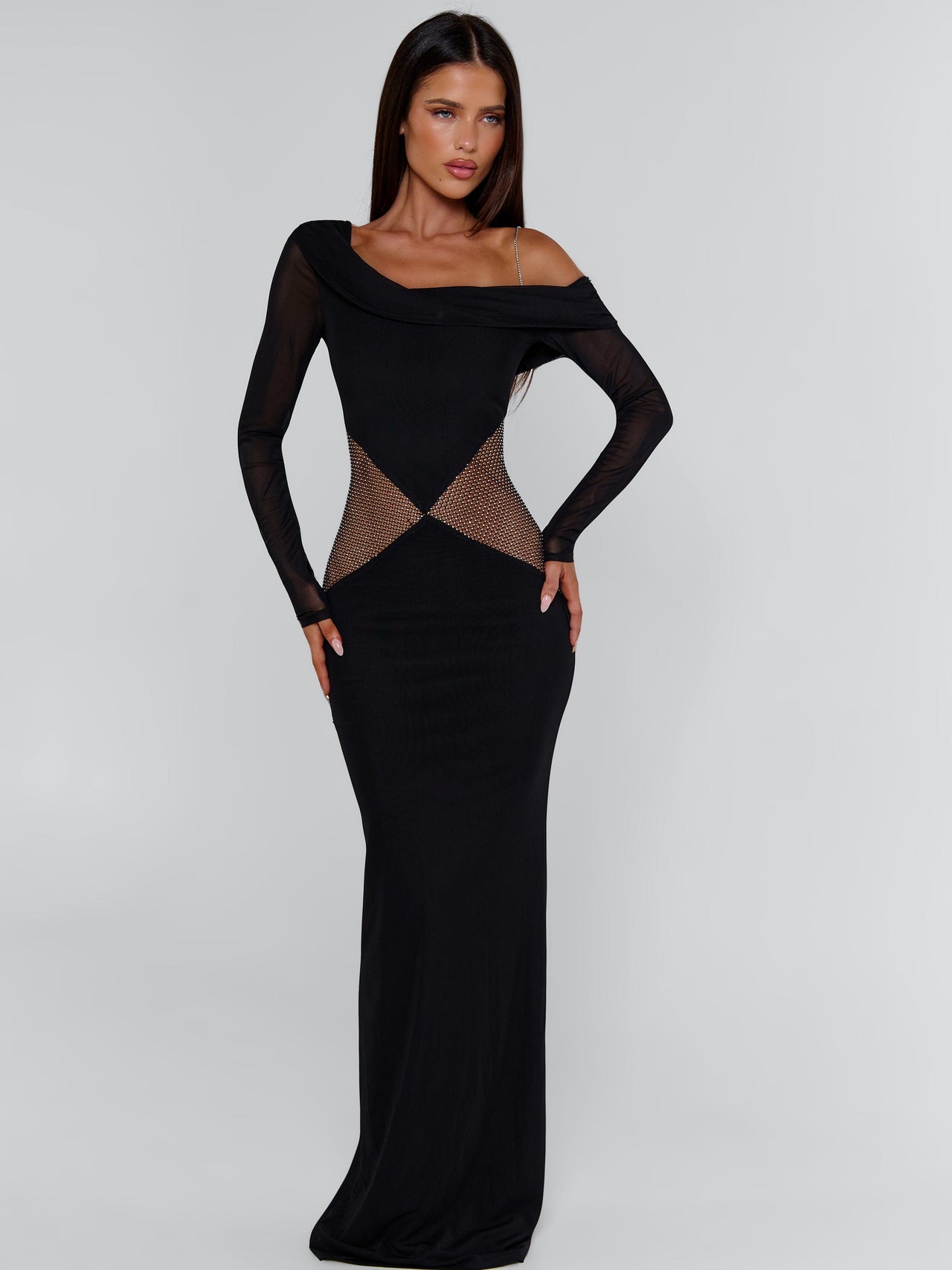 Women's Lumina Maxi Dress Black in Size Small by Outcast