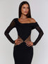 LUMINA MAXI DRESS BLACK Maxi Dress 