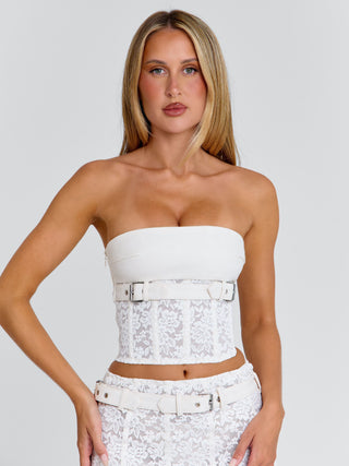 LUNALLA TOP IVORY Corset 