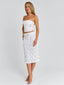LUNALLA MIDI SKIRT IVORY Midi Skirt 
