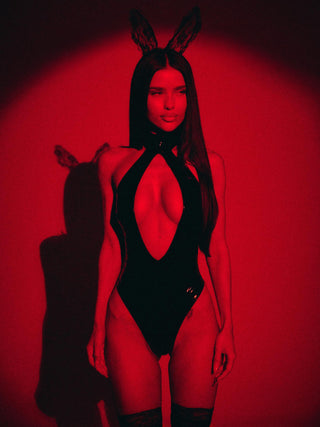 LUNETH BODYSUIT BLACK Bodysuit 