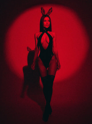 LUNETH BODYSUIT BLACK Bodysuit 