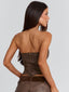 LUNEXA TOP BROWN Corset 