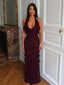 LUNA MAXI DRESS DARK MAUVE Maxi Dress 