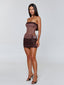 LYLA MINI DRESS CHOCOLATE Mini Dress 