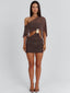 MADISYN MINI DRESS CHOCOLATE Mini Dress 