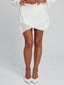 MAE MINI SKIRT IVORY Mini Skirt 