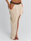 MAISIE MAXI SKIRT BEIGE Maxi Skirt 