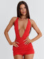 MALEAH PLAYSUIT BLOOD ORANGE Playsuit 