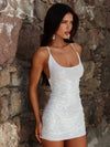 MALTAI MINI DRESS WHITE Mini Dress 