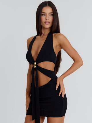 black marcia mini dress Marci Princess polly