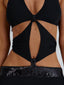 MARELY PLAYSUIT BLACK Playsuit 