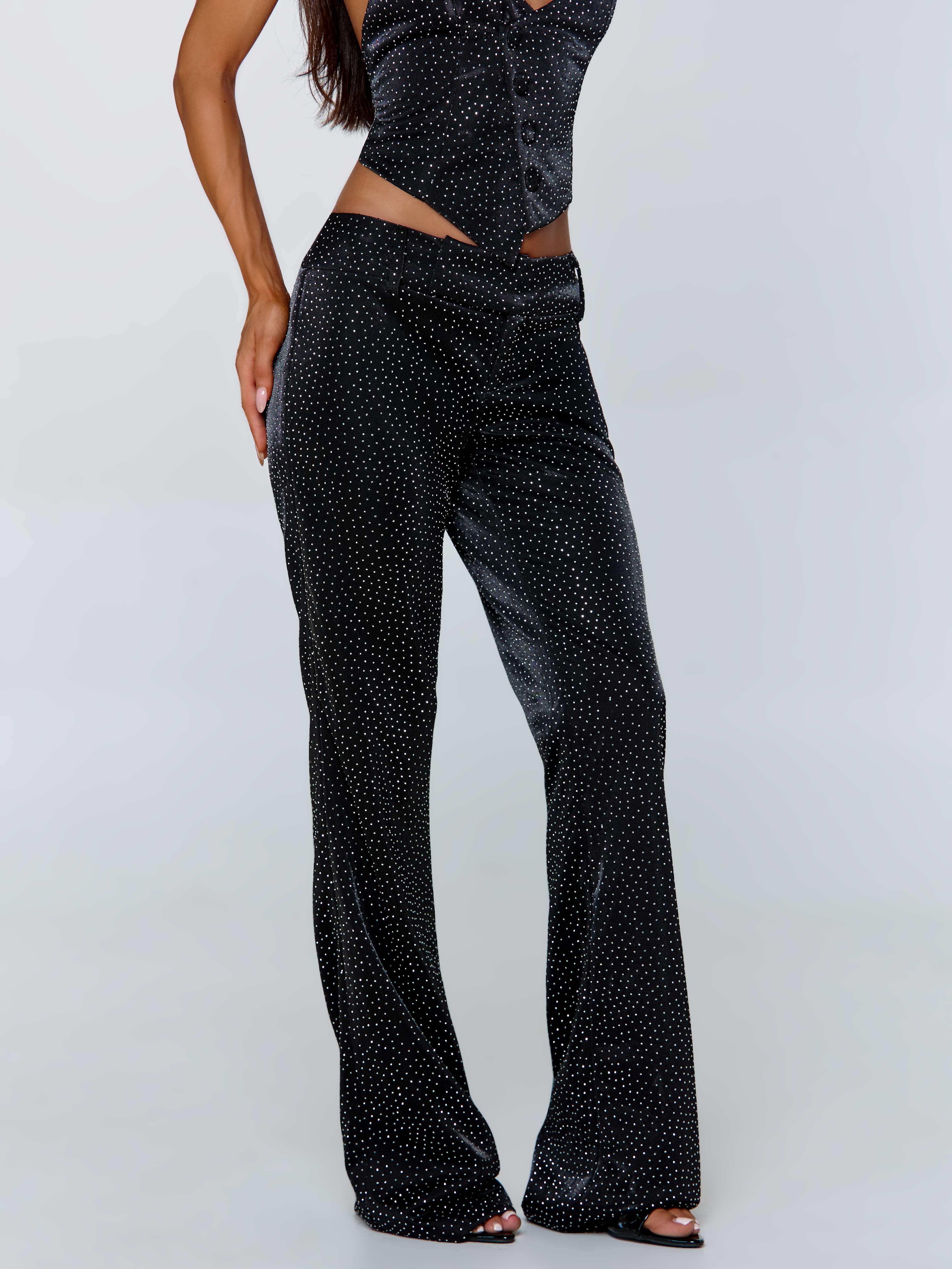 Mariais Pant Black Sparkle | Outcast US – Outcast USA