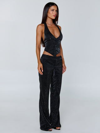 MARIAIS PANT BLACK SPARKLE Pants 