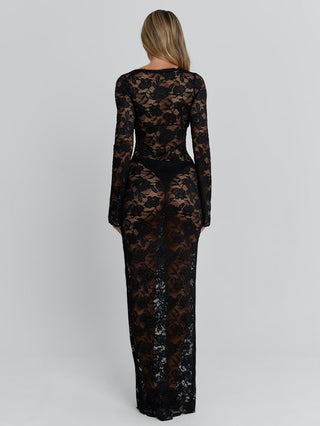 MARIEL MAXI DRESS BLACK Maxi Dress 