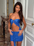 MARINAE MINI DRESS COBALT BLUE Mini Dress 