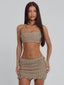 MAYAL TOP TAUPE Crop Top 