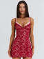 MICHAELA MINI DRESS RED Mini Dress 