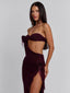 MILAN MAXI DRESS DEEP MAUVE Maxi Dress 