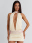 MILANIAN MINI DRESS CREAM Mini Dress 