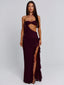 MILAN MAXI DRESS DEEP MAUVE Maxi Dress 
