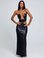 MILARAE MIDI DRESS BLACK Maxi Dress 