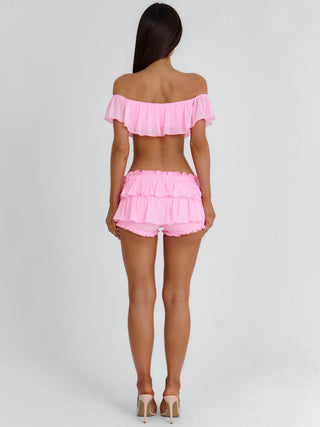 MILLEY CROP TOP PINK Crop Top 