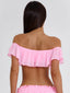 MILLEY CROP TOP PINK Crop Top 