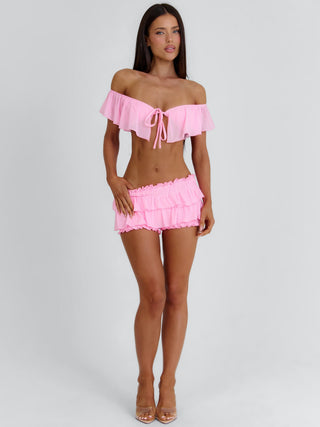 MILLEY CROP TOP PINK Crop Top 