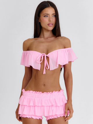 AVENEL SHORTS PINK Shorts 