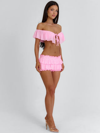 AVENEL SHORTS PINK Shorts 