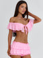 AVENEL SHORTS PINK Shorts 