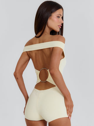 MINA PLAYSUIT CREAM Playsuit 