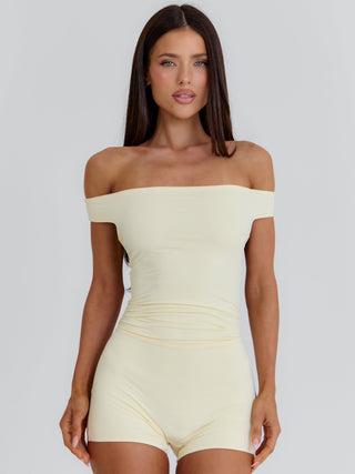 MINA PLAYSUIT CREAM Playsuit 