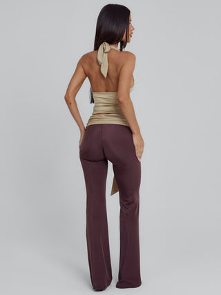 MINNA PANT BROWN TAN Pants 